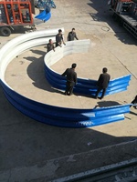 Fournisseur d'origine pour la machine de profilage de panneaux de toiture en arche à grande portée Longshun K Arch Span 680 sans cadre