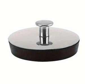 Tappo di scarico <span class=keywords><strong>per</strong></span> <span class=keywords><strong>lavandino</strong></span> in gomma più popolare <span class=keywords><strong>per</strong></span> vasca da <span class=keywords><strong>bagno</strong></span> con anelli appesi tirare tappo e filtro accessorio <span class=keywords><strong>bagno</strong></span> - Product Image 2