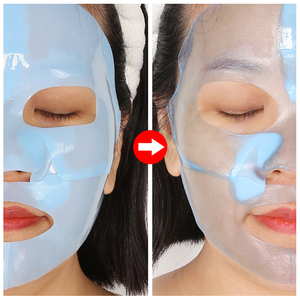Schoonheidsproducten Blauw Gezicht Maskeervel Korea 'S Nachts <span class=keywords><strong>Bio</strong></span> Collageen Peptiden Film Vitamine C Gezicht & Lichaamsmasker - Product Image 1