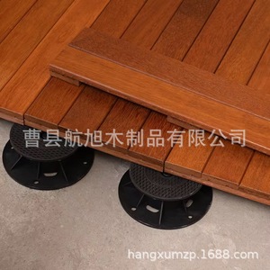 Suelo de madera maciza para exteriores, cuadrado, entrelazado, impermeable, para balcón, terraza, jardín. - Product Image 4