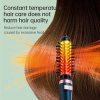 2024 nouveau professionnel automatique détachable Interchangeable Styler une étape sèche-cheveux brosse ensemble électrique Air chaud brosse sèche-cheveux