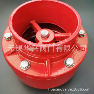 วาล์วกันกลับแบบเงียบ Hc81x 16 ทำจากเหล็กหล่อแบบมีร่อง ขนาด Dn100 สำหรับระบบท่อน้ำ ป้องกันการไหลย้อนกลับ - Product Image 3