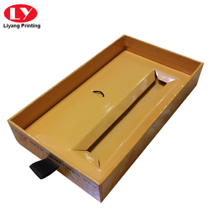 Luxury <strong>Custom</strong> Printed Logo <strong>Cardboard</strong> Paper Rigid Pull Out Sleeve Sliding Drawer Gift Box Packaging with <strong>Insert</strong> - Product Image 3