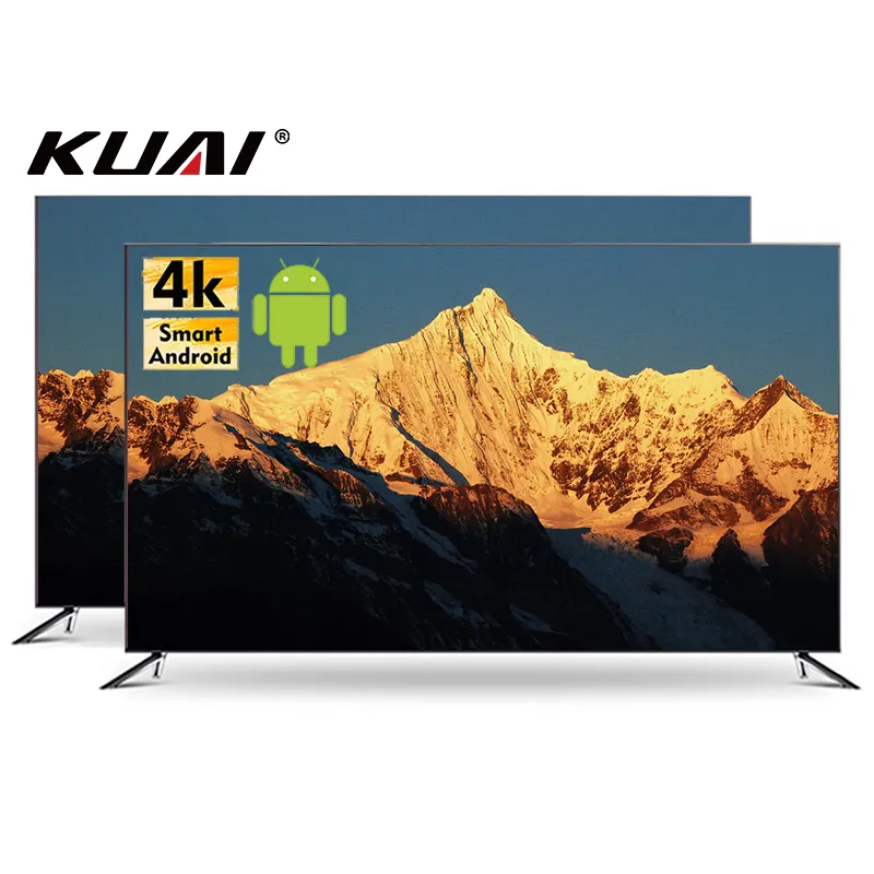 Good Price HOT 24 32 40 42 43 50 60 65 75 85 inch 4K Full HD Television 1080P LED Android Smart TV for Wholesale