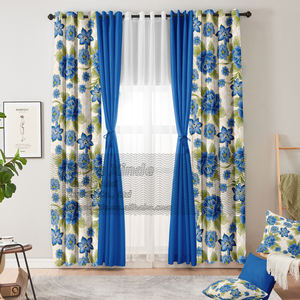 חלון סיטונאי מודפס 10 יח 'וילונות וילונות וילונות וילונות וילונות וילונות וילונות וילונות מודרני באיכות גבוהה עבור חלונות סלון - Product Image 6