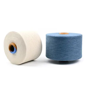 China Supply Wholesale Quality OE Recycled Cotton Polyester TC Knitting And Weaving Yarn