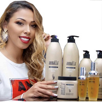 Sérum capillaire de luxe à la kératine Armalla, traitement capillaire sans rinçage à l'huile d'argan du Maroc, marque privée OEM