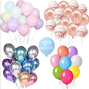 China Fabrik Direkt verkauf von Metallic Ballons Hochzeits bankett/Geburtstag/Promotion Ballons/Geburtstags feier Ballons