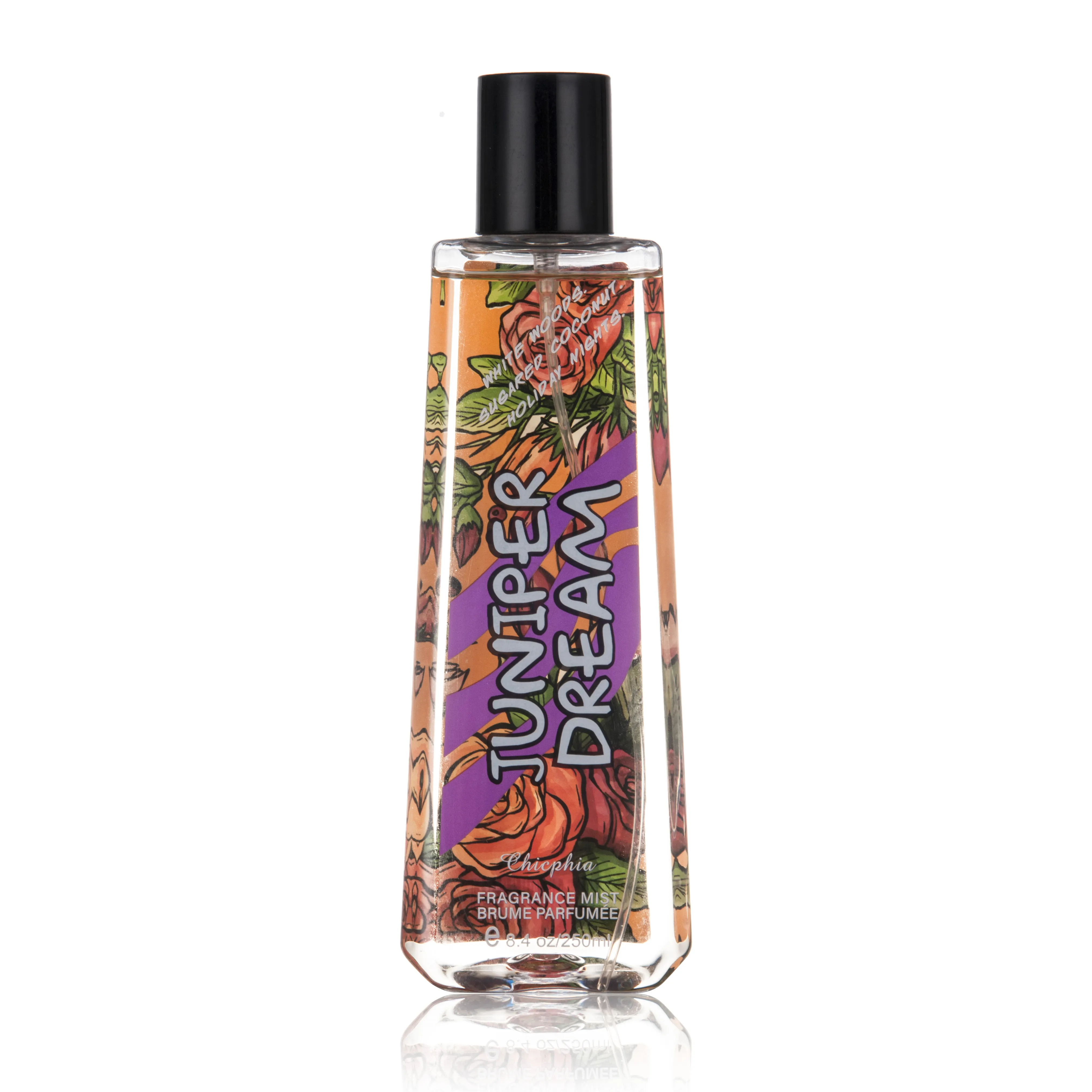 Chicphia Oem Prive Merk 8.4 Fl. Oz. 250Ml Jeneverbes Dream Body Mist Voor Vrouwen