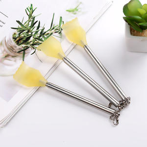 Grattoir à dos télescopique en acier inoxydable à trois sections, 42,8 cm, outil de massage, de soins de santé et de nettoyage domestique - Product Image 5