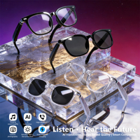 Lunettes intelligentes F70 AI, traduction en temps réel, audio immersif et appels HD, contrôle tactile, télécommande intelligente, lunettes intelligentes IA
