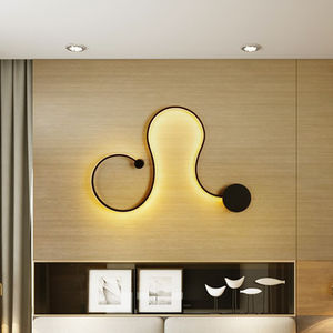 مصباح حائط على شكل ثعبان بتصميم نورديك لديكور غرفة المعيشة وغرفة النوم، إضاءة LED داخلية عصرية وإبداعية - Product Image 3