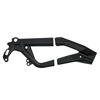 Protection de cadre en PP noir pour Surron Light Bee X S, moto tout-terrain, pièces de carrosserie modifiées, accessoires