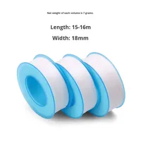 شريط عزل PTFE سميك وعريض بطول 20 متر، لاصق مائي للأدوات الصحية، موديل HF-3008، صنع في الصين