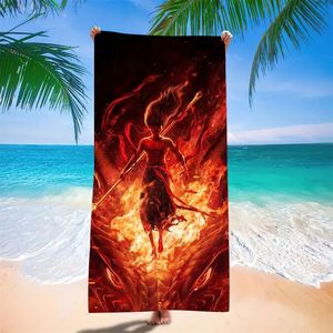 Kids Dragon 3d Printed Personalized <b>Bath</b> Towels Customization Cartoon Animes Boys Character Microfiber Beach Towels - Product Image 3