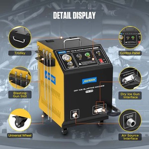 Nettoyeur de carbone à haute efficacité AUTOOL HTS705 110V 220V, machine de nettoyage à la glace sèche, lave-auto automatique Autool HT - Product Image 2