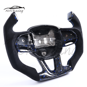 Luz LED de Cambio de Marcha, Accesorios Interiores de Fibra de Carbono, Volante para <span class=keywords><strong>Dodge</strong></span> Challenger <span class=keywords><strong>Charger</strong></span> 2015+ - Product Image 3