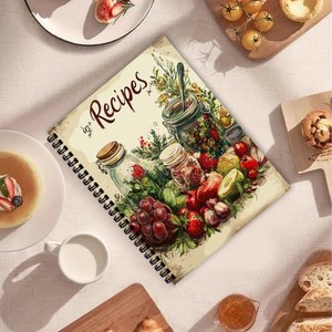 Rehe A5 xoắn ốc ràng buộc nấu ăn máy tính xách tay & Tổ chức kế hoạch cho bộ sưu tập công thức thực phẩm Viết Blog tặng quà - Product Image 6