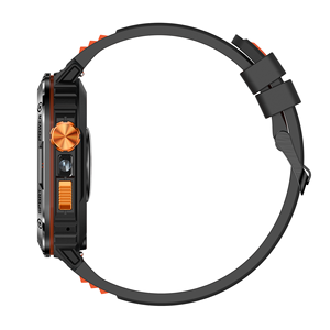 Montre connectée de sport d'extérieur 2.0 avec écran TFT HD, batterie 400 mAh, conception étanche, appels Bluetooth, suivi du sommeil, réveil en silicone HW010 - Product Image 4