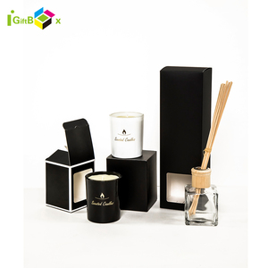 Custom Foldable Tealight Folding Paper Candle Soap Jar Holder Folding Kraft Gift <strong>Box</strong> <strong>Flat</strong> <strong>Packing</strong> Packaging Luxury Candle <strong>Box</strong> - Product Image 6