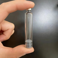Cartouche en verre stérile de 3 ml avec bouchon en caoutchouc à estampage à chaud, compatible avec la plupart des stylos injecteurs, flacon vide jetable pour liquide