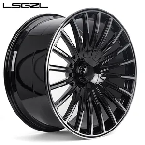 high performance Forged Wheels aluminum alloy Material gloss black finishing 16 26 Inch
