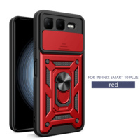 Coque robuste anti-rayures INF SMART 10 PLUS, protection antichoc avec béquille et protection d'objectif pour appareil photo
