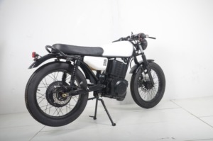Alta velocità di alta qualità Cafe <span class=keywords><strong>Racer</strong></span> 2 ruote con motocicletta elettrica a lungo raggio in vendita - Product Image 6