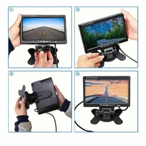 ชุดกล้องมองหลังติดรถบรรทุกขนาด 7 นิ้ว พร้อมจอภาพ ได้รับการรับรองคุณภาพจากเกาหลี - Product Image 2