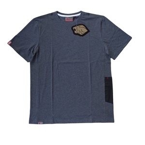 Camiseta de talla grande de 100% algodón de gran tamaño con logotipo personalizado 180gsm de punto transpirable de alta calidad para hombre en blanco de gran tamaño - Product Image 3