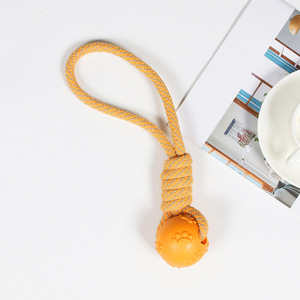 Ensemble de jouets en corde de coton pour chien, jouets à mâcher pour chiots résistants aux morsures, jouets pour nettoyer les dents, jouets à mâcher pour animaux de compagnie - Product Image 3