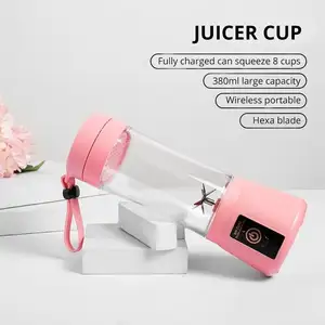 Neues Schlussverkauf tragbare Haushaltsküche Miniklein-Edelstahl-Elektrischer Obstmixer-Klinge USB-Aufladung Gemüse-Maschine Entsafter