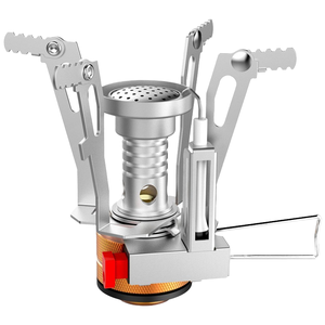 Mini <span class=keywords><strong>estufa</strong></span> de gas portátil plegable de acero metálico y hierro <span class=keywords><strong>estufa</strong></span> de campamento de butano Manual para acampar Picnics viajes - Product Image 1