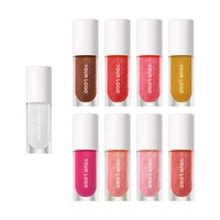 Gloss à lèvres brillant hydratant nude transparent pour revendeurs, marque privée, logo personnalisé
