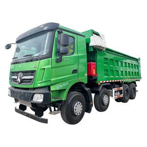 Camion benne minier Beiben V8 8X4 12 roues avec bâche à vendre - Product Image 3