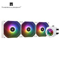 Thermalright CORE Vision 360 blanco ARGB AIO CPU enfriador líquido con bomba silenciosa para PC de juegos ventilador de enfriami