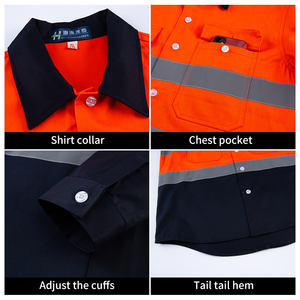 Trajes <span class=keywords><strong>de</strong></span> <span class=keywords><strong>Trabajo</strong></span> <span class=keywords><strong>de</strong></span> Alta Visibilidad para Primavera/Otoño, Chaquetas y Pantalones <span class=keywords><strong>de</strong></span> <span class=keywords><strong>Trabajo</strong></span> Personalizados para <span class=keywords><strong>Construcción</strong></span>, <span class=keywords><strong>Ropa</strong></span> <span class=keywords><strong>de</strong></span> <span class=keywords><strong>Trabajo</strong></span> para Carreteras con Tiras Reflectantes - Product Image 6