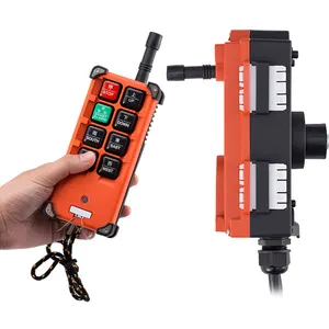 Control remoto Industrial inalámbrico con Joystick Dual para trabajo en el trabajo, para grúas, cabrestante de camión, control remoto por radio de 24 voltios de velocidad única