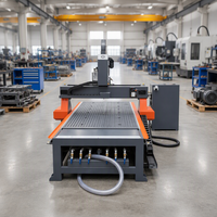 Machine de gravure CNC 1325 Nesting Mach3 1300x2500mm pour le bois, à broche unique, facile à utiliser, pour portes d'armoires de cuisine sous vide