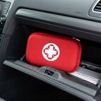 Trousse de premiers secours professionnelle portable en EVA rigide rouge, kit de survie médical complet pour la maison et le lieu de travail