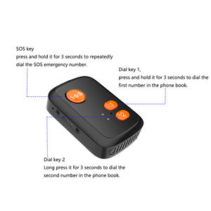 Localizador GPS Inteligente DF V51 4G con Detección de Caídas, Botón de Emergencia Antideslizante, Control por Aplicación, Reloj Despertador y LBS para Personas Mayores - Product Image 6