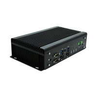 Mini-ordinateur industriel sans ventilateur Intel série H I5, 3 HD, Ethernet 2.5G, 6 ports COM, fonctionnement 24h/24, montage sur bureau et mural