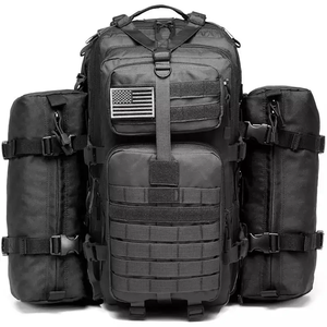 전술 배낭 Molle 3 일 폭행 팩 하이킹 캠핑 트레킹 사냥 배낭 야외 가방 배낭 - Product Image 1
