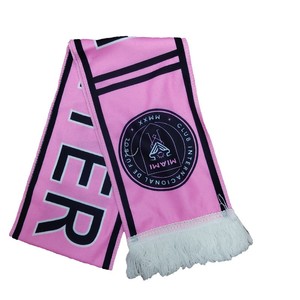Bufanda <span class=keywords><strong>de</strong></span> fútbol <span class=keywords><strong>de</strong></span> recuerdo <span class=keywords><strong>de</strong></span> punto para fanáticos del club <span class=keywords><strong>de</strong></span> fútbol Deportivo personalizado MOQ bajo más vendida - Product Image 2