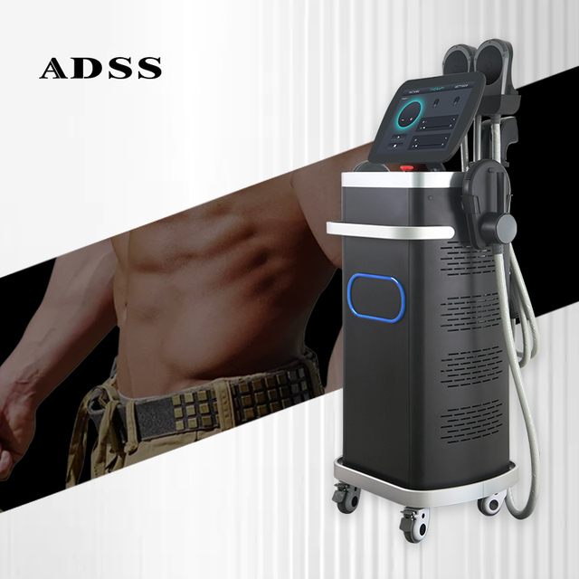 ADSS High Intensity Four Handle EMS Muscle Stimulator Electromagnetic Body Training EMS Machine