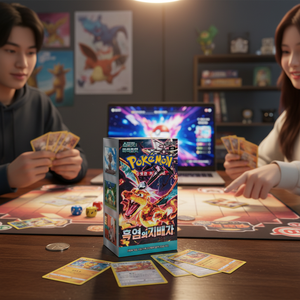 Poke Mon SV3 Card Ruler of the Black Flame Pack <b>Box</b> 30 Packs 150 Sheets Paper TCG <b>Collectible</b> Cards Made in Korea for Players - Product Image 3