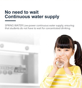 Distributeur d'eau en acier inoxydable 304 avec unité autoportante de filtration UF pour l'école et le bureau - Product Image 4
