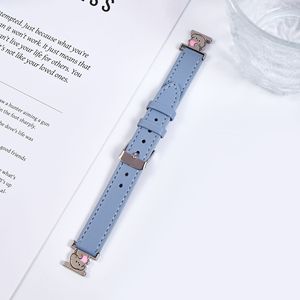 <span class=keywords><strong>Bracelet</strong></span> de montre en cuir de luxe pour Mi Band 9 8, <span class=keywords><strong>bracelet</strong></span> avec charme cœur chien mignon, <span class=keywords><strong>bracelet</strong></span> de haute qualité pour Xiaomi MiBand 8 9 NFC - Product Image 2