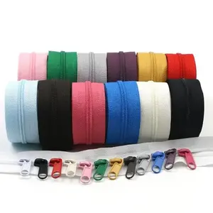 <span class=keywords><strong>Fermeture</strong></span> à glissière en nylon à bobine au mètre 3.3kg #5 Rouleau de <span class=keywords><strong>fermeture</strong></span> à glissière en nylon de 200m à vendre - Product Image 1