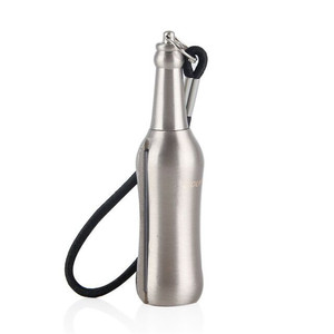 Encendedor de metal impermeable con llavero, portátil, para uso en exteriores. - Product Image 1